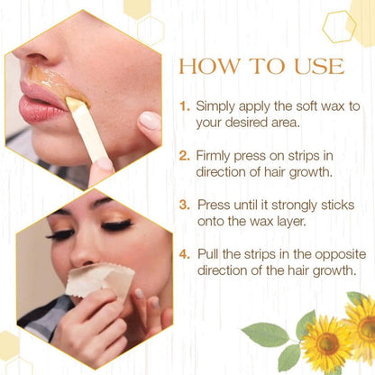 GiGi Natural Muslin Epilating & Applicators Combo Pack Alexwigs