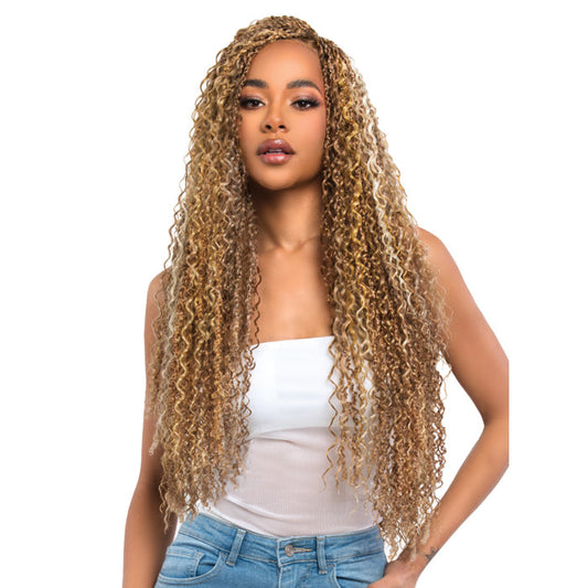 Bobbi Boss Xtra Boho Pre-Looped Crochet Braids - BOHO FINE TWIST+WAVE 14/24 3X Alexwigs