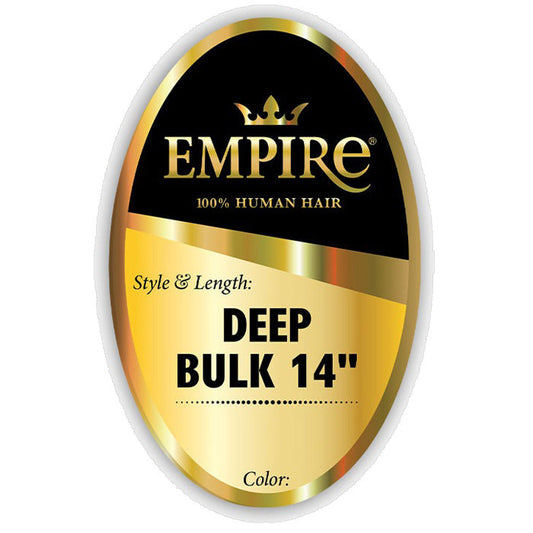 Sensationnel Empire 100% Human Hair Braids Bulk - DEEP BULK 14" Alexwigs
