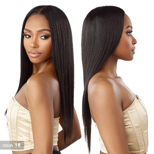Sensationnel Empire Human Hair Weaves 7 PCS Butterfly Clip-In - STRAIGHT 18" Alexwigs