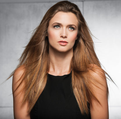 16" Straight Extension Set (8-pc) by Hairdo. | Heat Friendly Synthetic Alexwigs