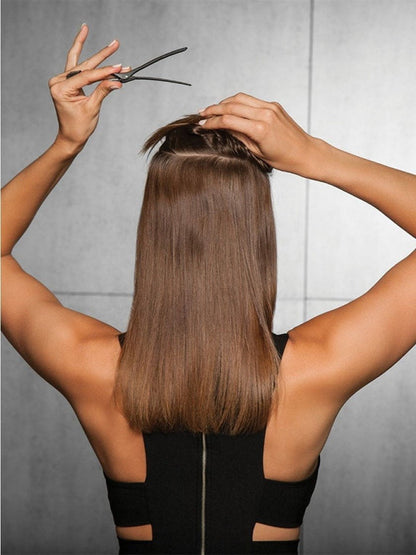 16" Straight Extension Set (8-pc) by Hairdo. | Heat Friendly Synthetic Alexwigs