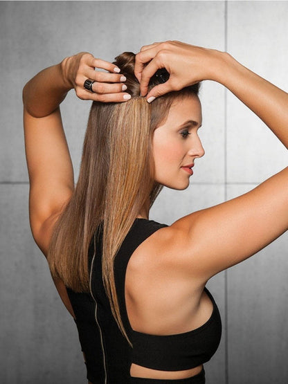 16" Straight Extension Set (8-pc) by Hairdo. | Heat Friendly Synthetic Alexwigs