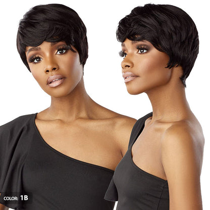 Sensationnel Empire Wig Salt & Pepper 100% Human Hair Wig - DENIA Alexwigs
