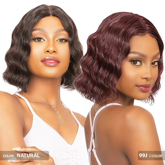 Janet Collection Natural Deep Part Wig 100% Natural Virgin Remy Human Hair Lace Front Wig - OKSANA Alexwigs