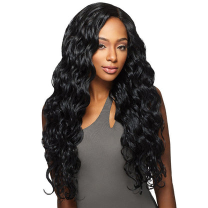 Outre Purple Pack Brazilian Boutique 100% Human Hair Blend Weave - VIRGIN BODY 18/20/22" (1 Pack Solution) Alexwigs