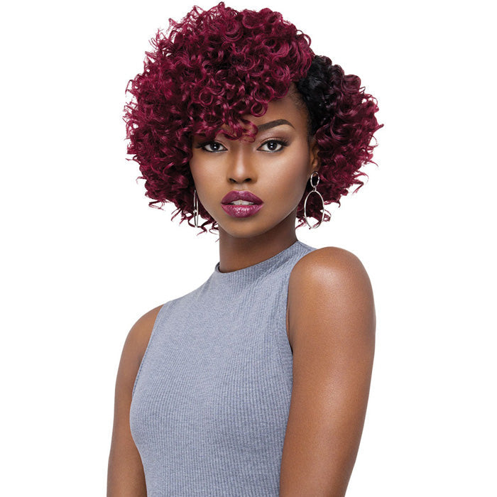 Outre Premium Purple Pack 100% Human Hair Blend Salon Set Curls Weave - ROD SET 3PCS Alexwigs