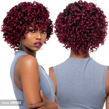 Outre Premium Purple Pack 100% Human Hair Blend Salon Set Curls Weave - ROD SET 3PCS Alexwigs