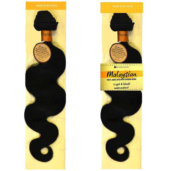 Sensationnel Bare & Natural 100% Malaysian Virgin Remi Weave - BODY WAVE 20" Alexwigs