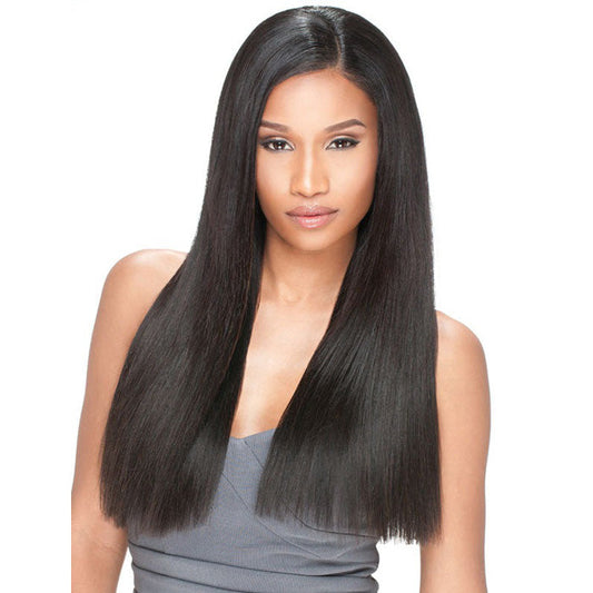 Sensationnel Bare & Natural Brazilian 100% Virgin Remi Weave - NATURAL YAKI 6 PCS + FREE CLOSURE Alexwigs