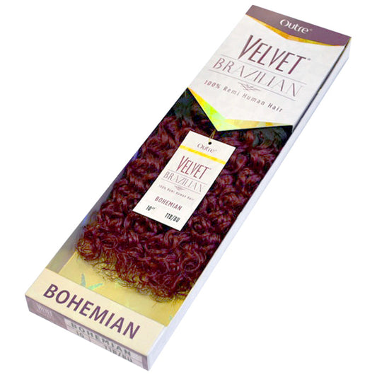 Outre Velvet Brazilian 100% Remi Human Hair Weave - BOHEMIAN 12/14" Alexwigs