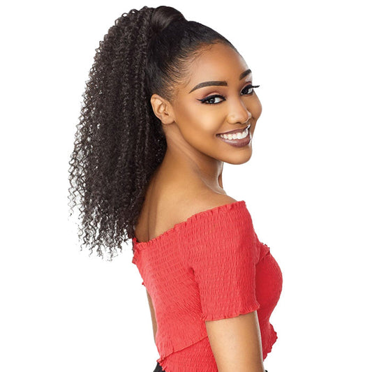 Sensationnel Instant Pony Wrap - KINKY CURLY 18" Alexwigs