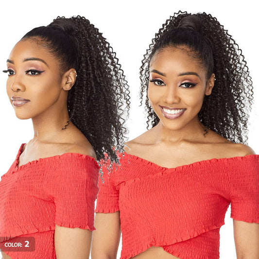 Sensationnel Instant Pony Wrap - KINKY CURLY 18" Alexwigs
