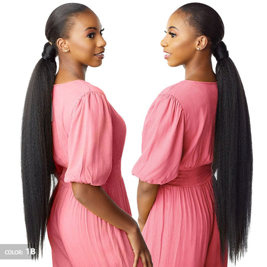 Sensationnel Instant Pony Wrap - KINKY STRAIGHT 30" Alexwigs