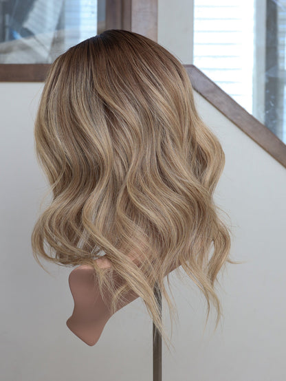 18" 9x9 Tori Silk Top Topper (FINAL SALE) Alexwigs