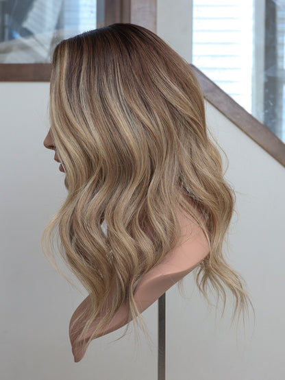 18" 9x9 Tori Silk Top Topper (FINAL SALE) Alexwigs