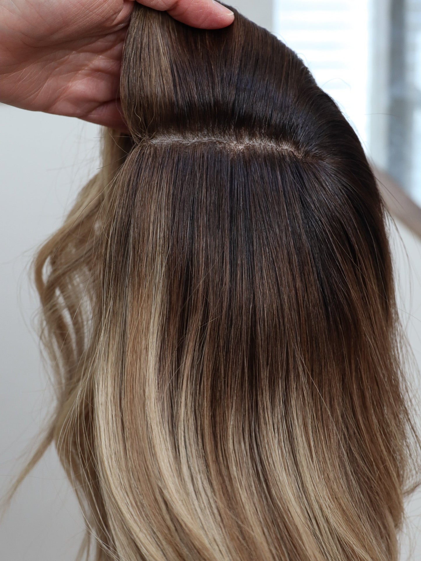 18" 9x9 Tori Silk Top Topper (FINAL SALE) Alexwigs