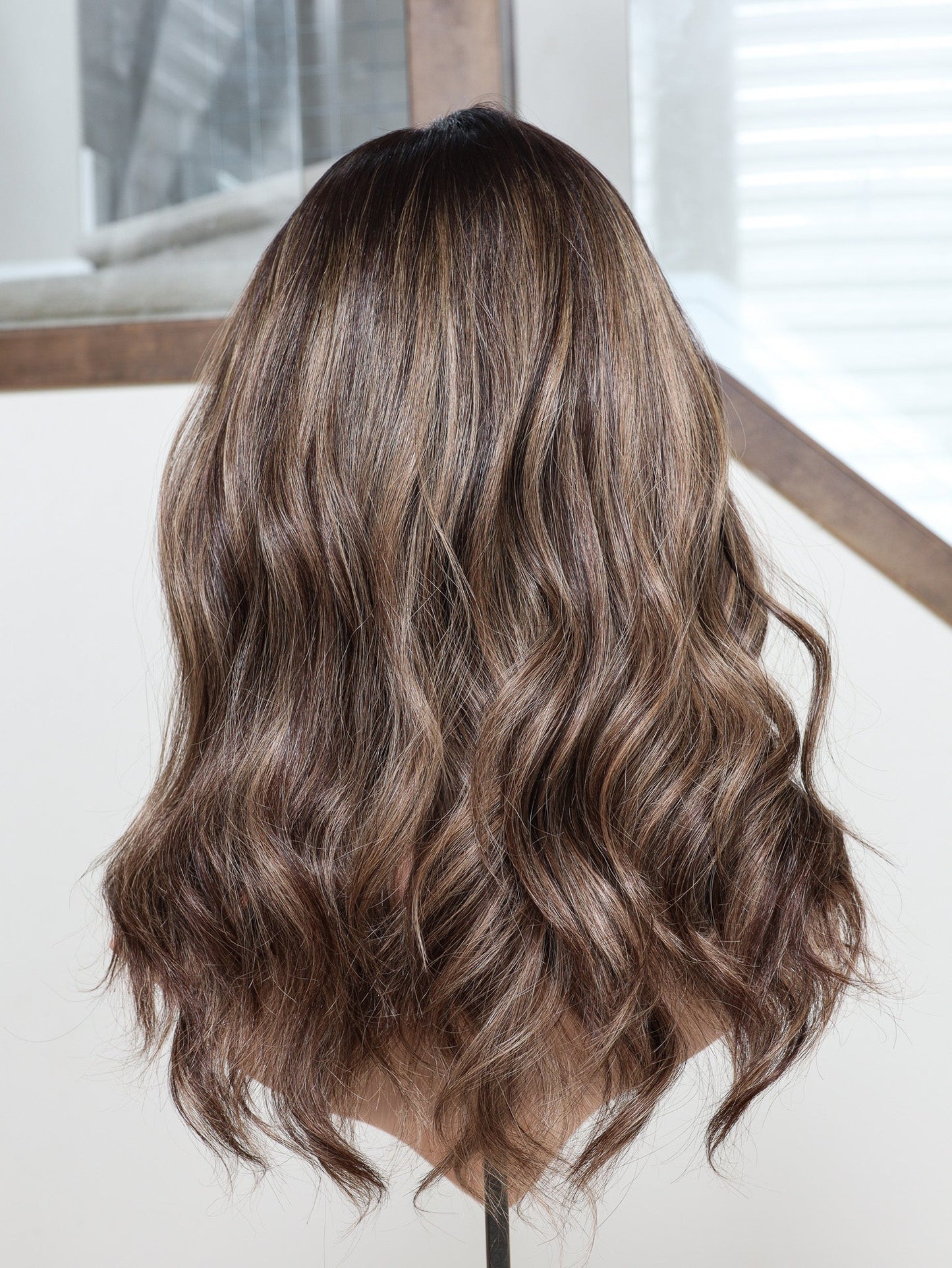 18" Fine Texture Natural Collection #379 9x9 Silk Top Topper (FINAL SALE) Alexwigs