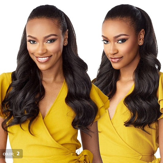 Sensationnel Half Wig Instant Weave DRAWSTRING CAP IWD 4 Alexwigs