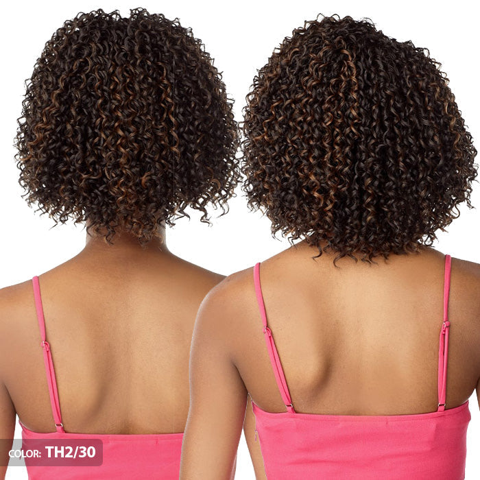 Sensationnel Instant Weave Drawstring Cap Up-Do Half Wig - IWD 10 Alexwigs