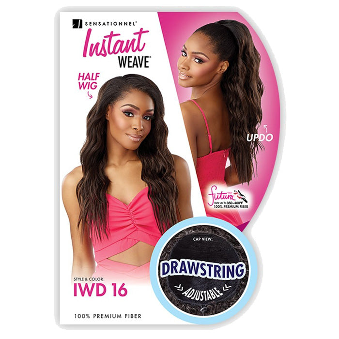 Sensationnel Instant Weave Drawstring Ponytail and Half Wig - IWD 16 Alexwigs