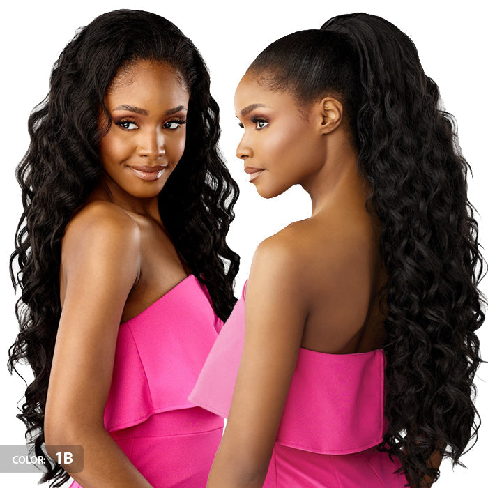 Instant Weave By Sensationnel Drawstring Cap Half Wig - IWD 24 Alexwigs