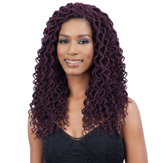 Freetress Braid Pre-Looped Crochet 2X SOFT CURLY FAUX LOC 12 Inch Alexwigs