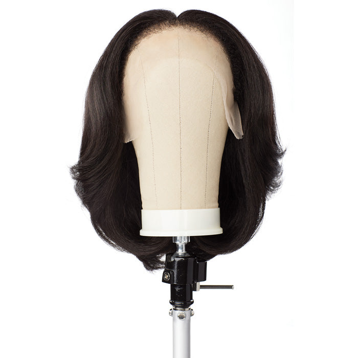 Sensationnel Curls Kinks Glueless HD 13x6 Lace Front Wig - 13x6 KINKY LAYERED BLOW OUT 14" - Kinky Edges Alexwigs