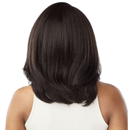 Sensationnel Curls Kinks Glueless HD 13x6 Lace Front Wig - 13x6 KINKY LAYERED BLOW OUT 14" - Kinky Edges Alexwigs