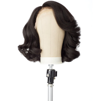 Curls Kinks & Co By Sensationnel Glueless Textured HD Lace Part Wig - Y-PART KINKY BARREL CURL 12" Alexwigs
