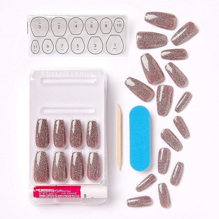 Kiss Gel Fantasy Nails 24PCS Alexwigs