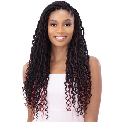 Freetress Wrap N Lock Pre-Looped Crochet Braids - HIPSTA LOC 18" Alexwigs