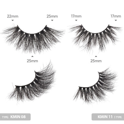 iENVY By Kiss 100% Real Mink Luxury Mink 3D Lashes 20 mm - LUXURY MINK (KMIN 08/11/15/16/23) Alexwigs