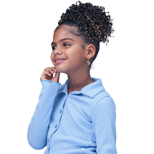 Bobbi Boss Kids Drawstring Ponytail - KP004 BEACH WAVE 7" Alexwigs