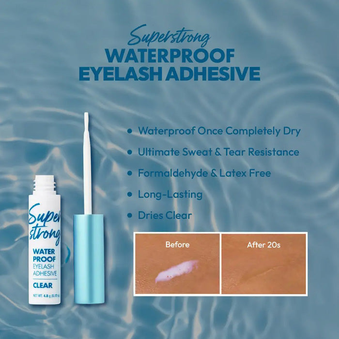 Kiss I-Envy Super Strong Waterproof  Eyelash Adhesive - CLEAR Alexwigs