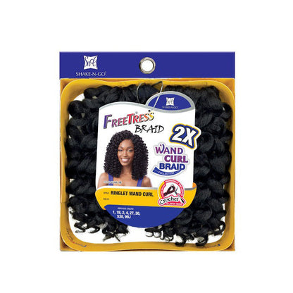 Freetress Wand Curl Crochet Braid - RINGLET WAND CURL 2X Alexwigs