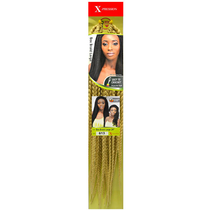 Outre X-Pression Crochet Braid - BOX BRAID LARGE 24" Alexwigs