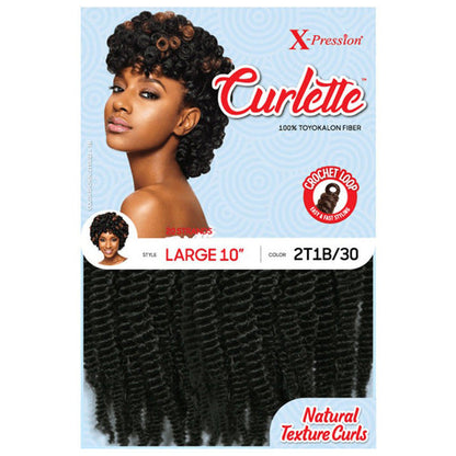 Outre X-Pression Curlette Crochet Loop Braid - LARGE 10"/20" Alexwigs