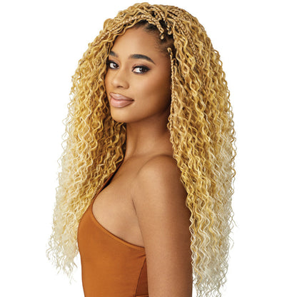 Twisted Up X-Pression By Outre Pre-Loop Crochet Braid - HYPER BORABORA BRAIDS 20" 3X Alexwigs