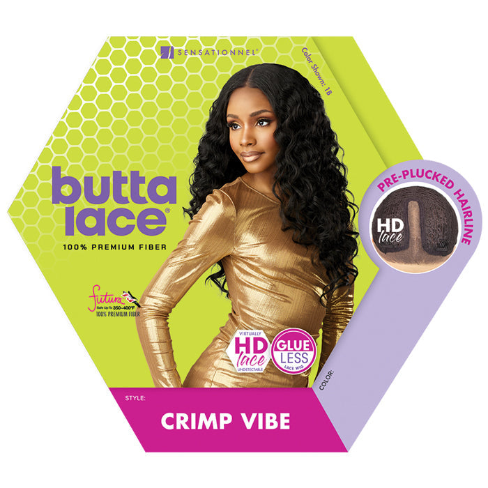 Butta Lace Glueless 5" HD Lace Part Wig - CRIMP VIBE - By Sensationnel Alexwigs