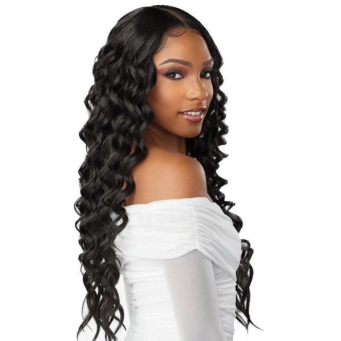 Sensationnel Butta Lace Human Hair Blend HD Lace Front Wig - DEEP TWIST 26" Alexwigs