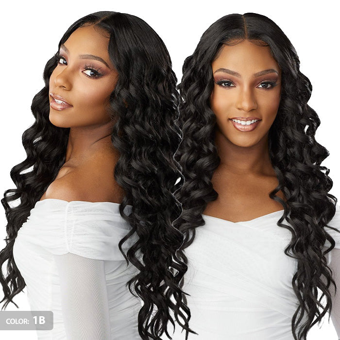 Sensationnel Butta Lace Human Hair Blend HD Lace Front Wig - DEEP TWIST 26" Alexwigs