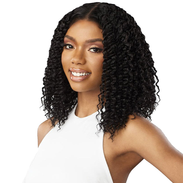 Sensationnel Butta Lace Wet and Wavy Glueless Human Hair Blend HD Lace Front Wig - W&W WATER WAVE 12 Alexwigs