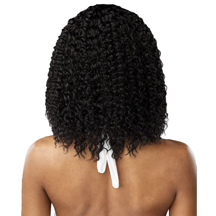 Sensationnel Butta Lace Wet and Wavy Glueless Human Hair Blend HD Lace Front Wig - W&W WATER WAVE 12 Alexwigs