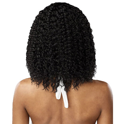 Sensationnel Butta Lace Wet and Wavy Glueless Human Hair Blend HD Lace Front Wig - W&W WATER WAVE 12 Alexwigs