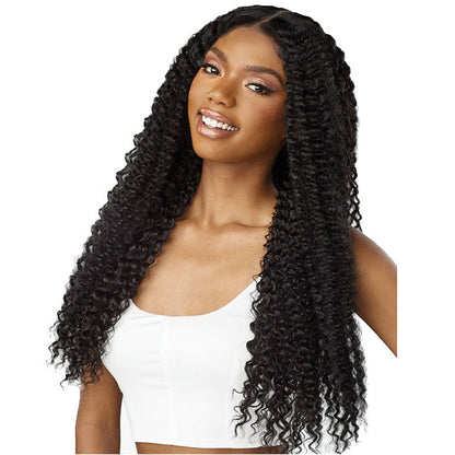Sensationnel Butta Lace Wet and Wavy Glueless Human Hair Blend HD Lace Front Wig - W&W WATER WAVE 26 Alexwigs