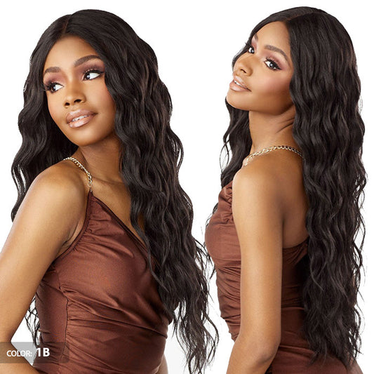 Sensationnel What Lace Human Hair Blend 13X6 HD Lace Front Wig - GIANA 28" Alexwigs