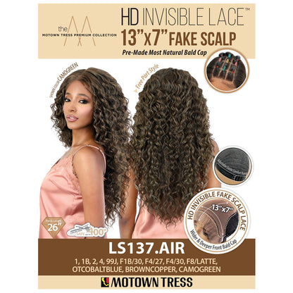 Motown Tress 13x7 HD Invisible Fake Scalp Lace Front Wig - LS137.AIR Alexwigs