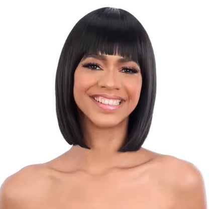 Model Model Human Hair Blend Clair Wig - BB 001 Alexwigs