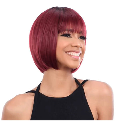 Model Model Human Hair Blend Clair Wig - BB 003 Alexwigs